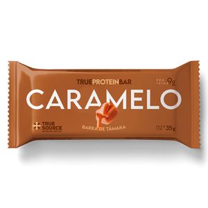 Barrinha De Tâmara Protein Sabor Caramelo 35g - True Source