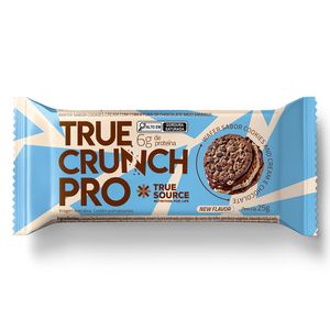 Wafer Crunch Pro Cookies and Cream e Chocolate 25g - True Source