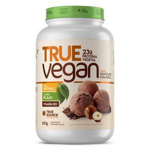 Proteína True Vegan Sabor Chocolate Com Avelã 837g - True Source