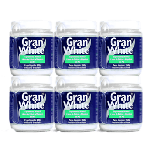 Kit 6x Gran White em Pó - Ossos e Articulações - 250g