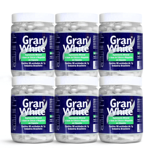 Kit 6x Gran White - Ossos e Articulações - 90 Cápsulas