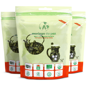 Kit 3x Chá de Moringa Oleifera 25g - Moringa da Paz