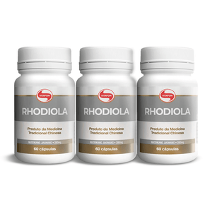 Kit 3x Rhodiola (280mg) Nuodikang Jiaonang 60 Cápsulas - Vitafor