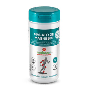 Magnésio de Malato (500mg) 120 Cápsulas - Meissen
