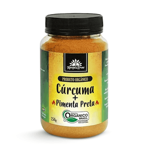 Cúrcuma com Pimenta Preta (Orgânico) 250g - Kampo de Ervas