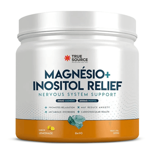 Magnésio + Inositol Relief 1.0 sabor Lemonade 300g - True Source
