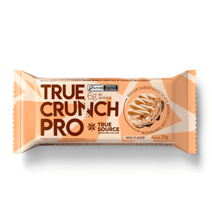 Wafer Crunch Pro Chocolate Branco Com Amendoim 25g - True Source