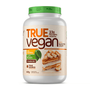 Proteína True Vegan Sabor Banoffee Crispy 837g - True Source