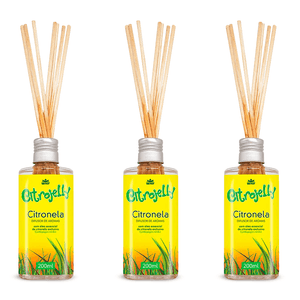 Kit 3x Citrojelly Difusor (Citronela) 200ml - Wnf