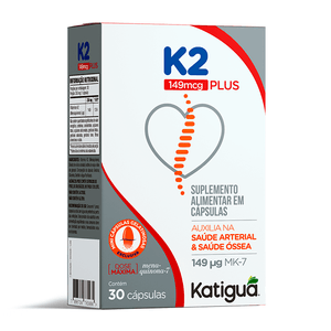 Vitamina K2 Plus (149mcg) 30 Softgel - Katiguá