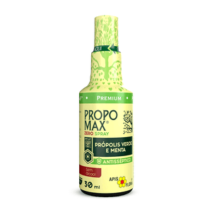 Propomax Zero Spray de Extrato de Própolis Verde e Menta Sem Álcool 30ml - Apis Flora