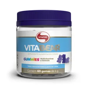 Vita Bear (60 Gomas de 4g) Frutas - Vitafor