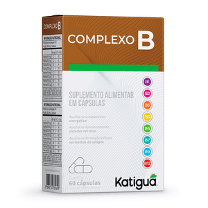 Complexo B (500mg) 60 Cápsulas - Katiguá