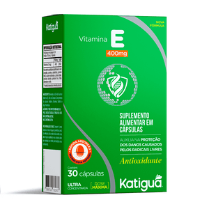 Vitamina E (400mg) 30 Cápsulas - Katiguá