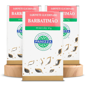 Kit 3x Sabonete Glicerinado de Barbatimão 85g - Panizza