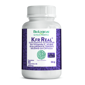 Kefir Real Suplemento à Base de Selênio, Zinco, Ácido Hialurônico e Vitamina C 60 Cápsulas - Biologicus