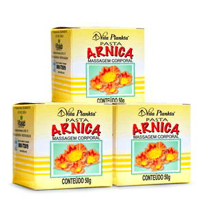 Kit 3x Pasta Arnica Massagem Corporal 50g - Vitalab