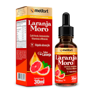 Laranja Moro em Gotas 30ml - Melfort