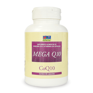 Mega Q10 (100mg) 60 Cápsulas - Anew