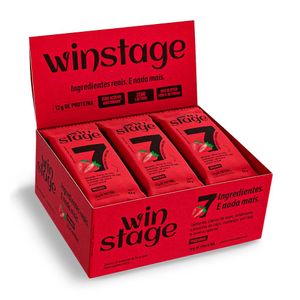 Display C/12x Barra De Proteína Sabor Morango 54g - Winstage