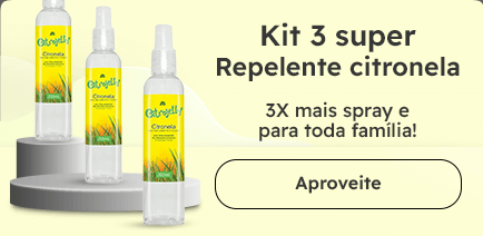 Kit 3x Repelente Citrojelly em Spray