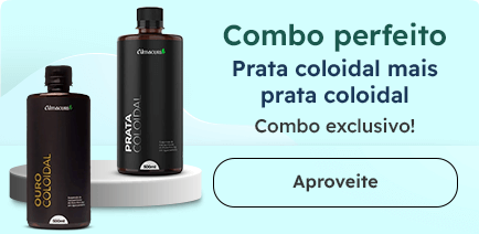 Ouro Coloidal + Prata Coloidal