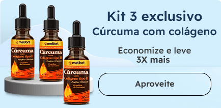 Kit 3x Cúrcuma com Colágeno